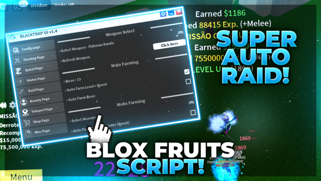 📲 Blox Fruits (MOBILES & PC) Script – Juninho Scripts