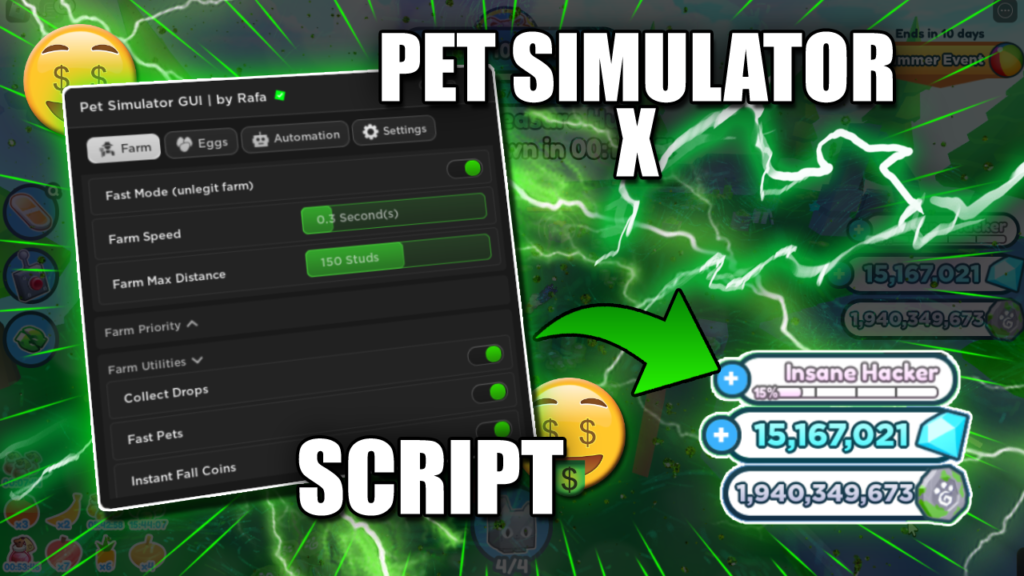 🐶 Pet Simulator X Script Juninho Scripts