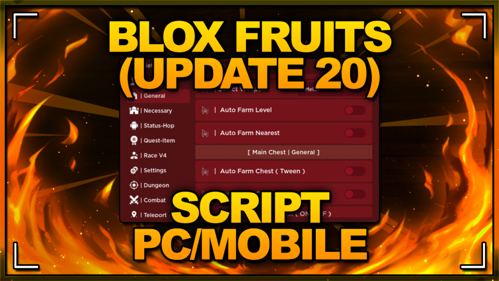 Blox Fruits UPDATE 20 Script – Juninho Scripts